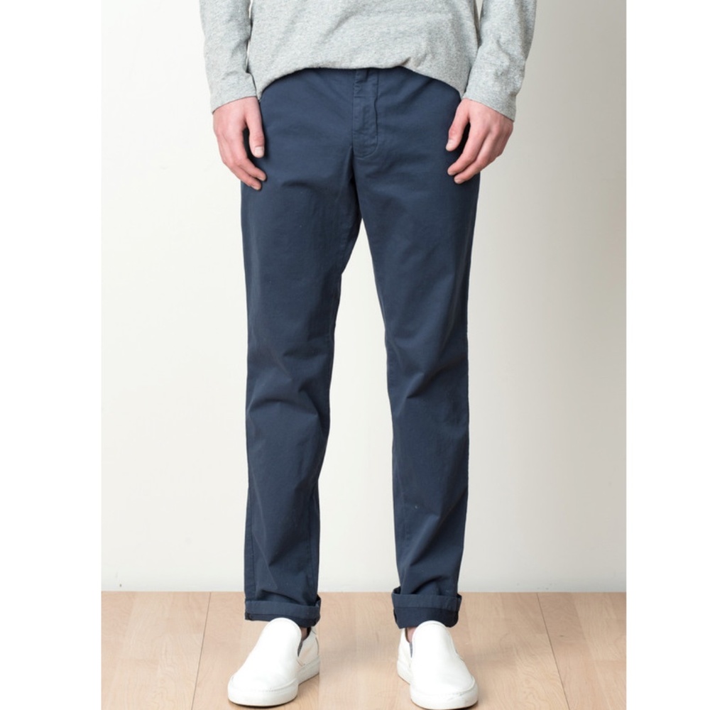 Norse Projects Aros Slim Light Stretch Chinos Blue - 32